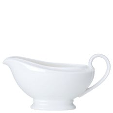 William Edwards Classic White President Gravy Boat 20 x 10cm/7.5 x 3.5" 280ml/10oz (Pack of 12)