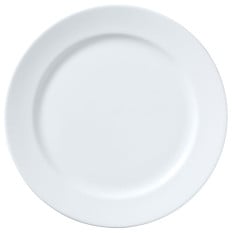 William Edwards Classic White President Narrow Rim Plate 27cm/10.5" (Pack of 12)