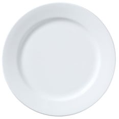 William Edwards Classic White President Narrow Rim Plate 24cm/9.5" (Pack of 12)