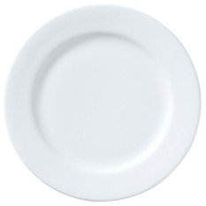 William Edwards Classic White President Narrow Rim Plate 17cm/6.5" (Pack of 12)