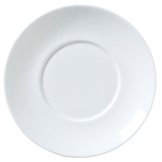 William Edwards Classic White Coupe Saucer 16cm/6" (Pack of 12)