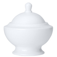 William Edwards Classic White Covered Sugar Lid Fits AND0119 (Pack of 12)