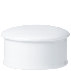 William Edwards Classic White Condiment Pot Lid Fits AND0235 (Pack of 12)