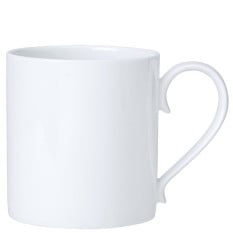 William Edwards Classic White Coupe Mug 9cm/3.5" 350ml/12oz (Pack of 12)
