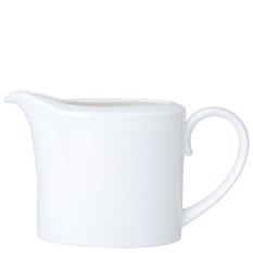 William Edwards Classic White Coupe Milk Jug 9cm/3.5" 220ml/7.5oz (Pack of 12)