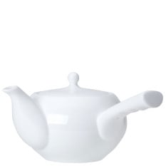 William Edwards Classic White Oriental Teapot 9cm/3.5" 400ml/14oz (Pack of 6)