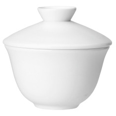 William Edwards Classic White Oriental Cup Lid Fits AND0426 (Pack of 24)