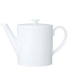 William Edwards Classic White Coupe Oval Coffee Pot 17cm/6.5" 1L (Pack of 6)