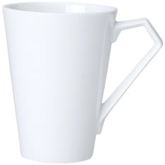 William Edwards Classic White Snipe Mug 11cm/4" 310ml/11oz (Pack of 12)