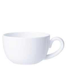 William Edwards Classic White Coupe Low Espresso Cup 85ml/3" (Pack of 12)