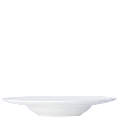William Edwards Classic White Flat Wide Rim Bowl 31.5cm/12.5" (Pack of 6)