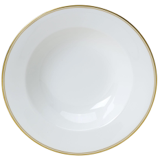 William Edwards Burnished Gold Classic Large Rim Bowl 28cm/11" 600ml/21oz (Pack of 6)