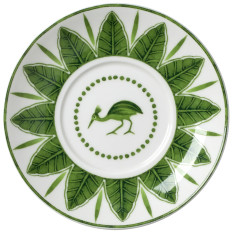 William Edwards Sultan's Garden Green Espresso Saucer V1 12cm/4.5" (Pack of 12)