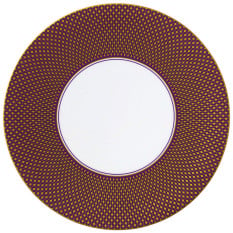 William Edwards Jewel Amethyst Snipe Plate 31cm/12.25"" (Pack of 6)