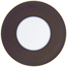 William Edwards Jewel Cobalt Snipe Plate 31cm/12.25" (Pack of 6)