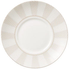 William Edwards Bakewell Taupe Coupe Saucer 16cm/6" (Pack of 12)