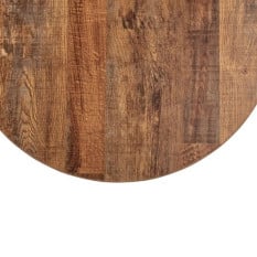 Bolero Round Table Top Urban Dark 600mm