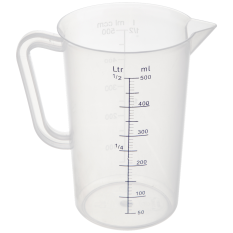 Polypropylene Graduated Measuring Jug 500ml