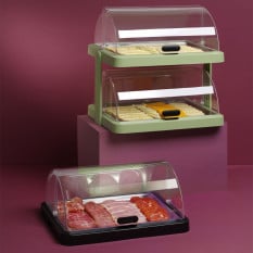 Hendi UNIQ Cooling Display Roll Top Single Black