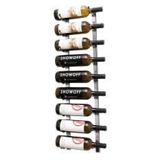 Wall Mounted Wine Rack - 9 bottles