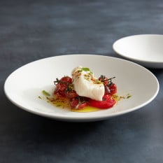 Steelite Monaco White Contour Plate 15cm/6" (Pack of 36)