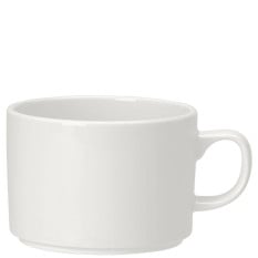 Steelite Monaco White Rococo Can Cup 230ml/8oz (Pack of 36)