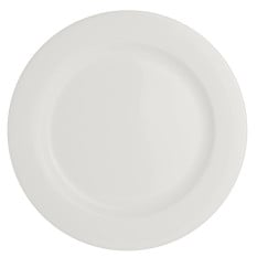 Steelite Monaco White Flat Rim Plate 23cm/9" (Pack of 24)
