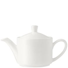 Steelite Monaco White Vogue Teapot 425ml/15oz (Pack of 6)
