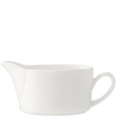 Steelite Monaco White Vogue Sauce Boat 340ml/12oz (Pack of 6)