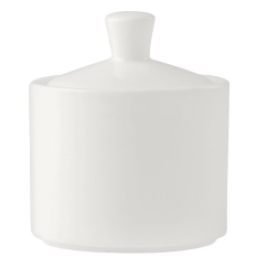 Steelite Monaco White Vogue Sugar Lid For C673 (Pack of 12)