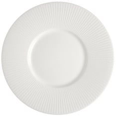 Steelite Willow White Medium Gourmet Plate 28.5cm/11.2" (Pack of 6)