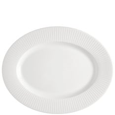 Steelite Willow White Oval Plate 33cm/13" (Pack of 12)