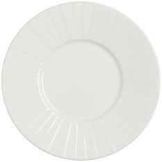 Steelite Alina White Gourmet Medium Well Plate 28.5cm/11.2" (Pack of 6)