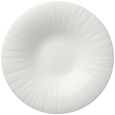 Steelite Alina White Gourmet Rimmed Coupe Bowl 28.5cm/11.2" (Pack of 6)