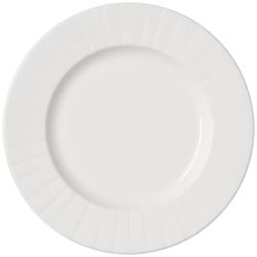 Steelite Alina White Mid Rim Plate 25.5cm/10" (Pack of 24)
