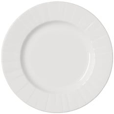 Steelite Alina White Mid Rim Plate 20cm/8" (Pack of 24)