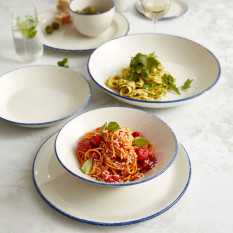 Steelite Blue Dapple Coupe Plate 25cm/10" (Pack of 24)