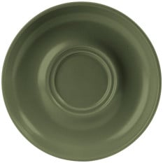 Evolve Sage Saucer for Coffee/Tea Cups & Mugs 15cm/6" (Pack of 6)