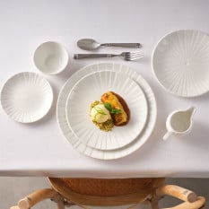 Steelite Alina White Gourmet Coupe Plate 28cm/11" (Pack of 6)