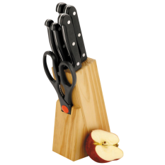 Sunnex 5 Piece Knife Block Set with Scissors