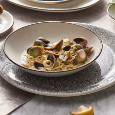 Steelite Charcoal Dapple Coupe Bowl 22cm/8.5" 835ml/30oz (Pack of 24)