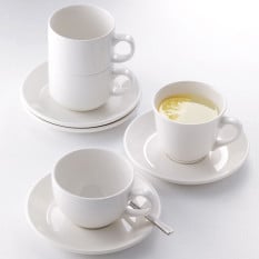 Steelite Monaco White Stacking Cup 85ml/3oz (Pack of 36)