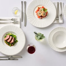 Steelite Alina White Mid Rim Plate 30cm/12" (Pack of 12)