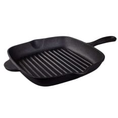 Tramontina Pre-Seasoned Square Cast Iron Griddle Pan 27cm/10.5"