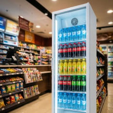 Prodis Upright Commercial Display Fridge 388 Litre
