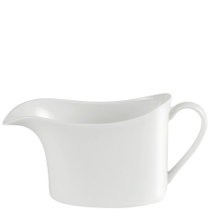 Genware Porcelain Sauce Boat 200ml (Pack of 6)
