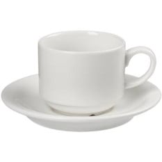 Porland Academy A323907 Stacking Cup 20cl/7oz x 6