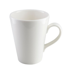 Porland Academy Classic White Latte Mug 350ml/12oz (Pack of 6)