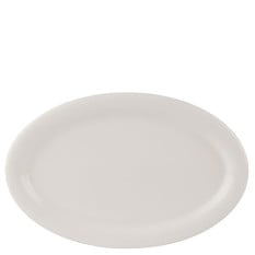 Elevate Albus Oval Plate 22cm/8.5" (Pack of 12)