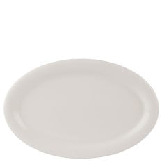 Elevate Albus Oval Plate 32cm/12.5" (Pack of 6)
